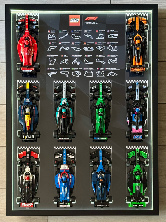 Cadre LED LEGO F1 Speed Champions