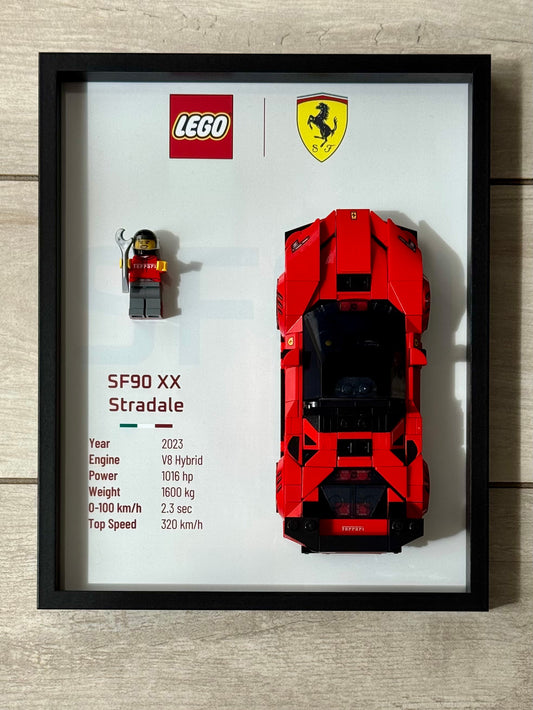 Cadre LEGO Ferrari SF90 XX Stradale