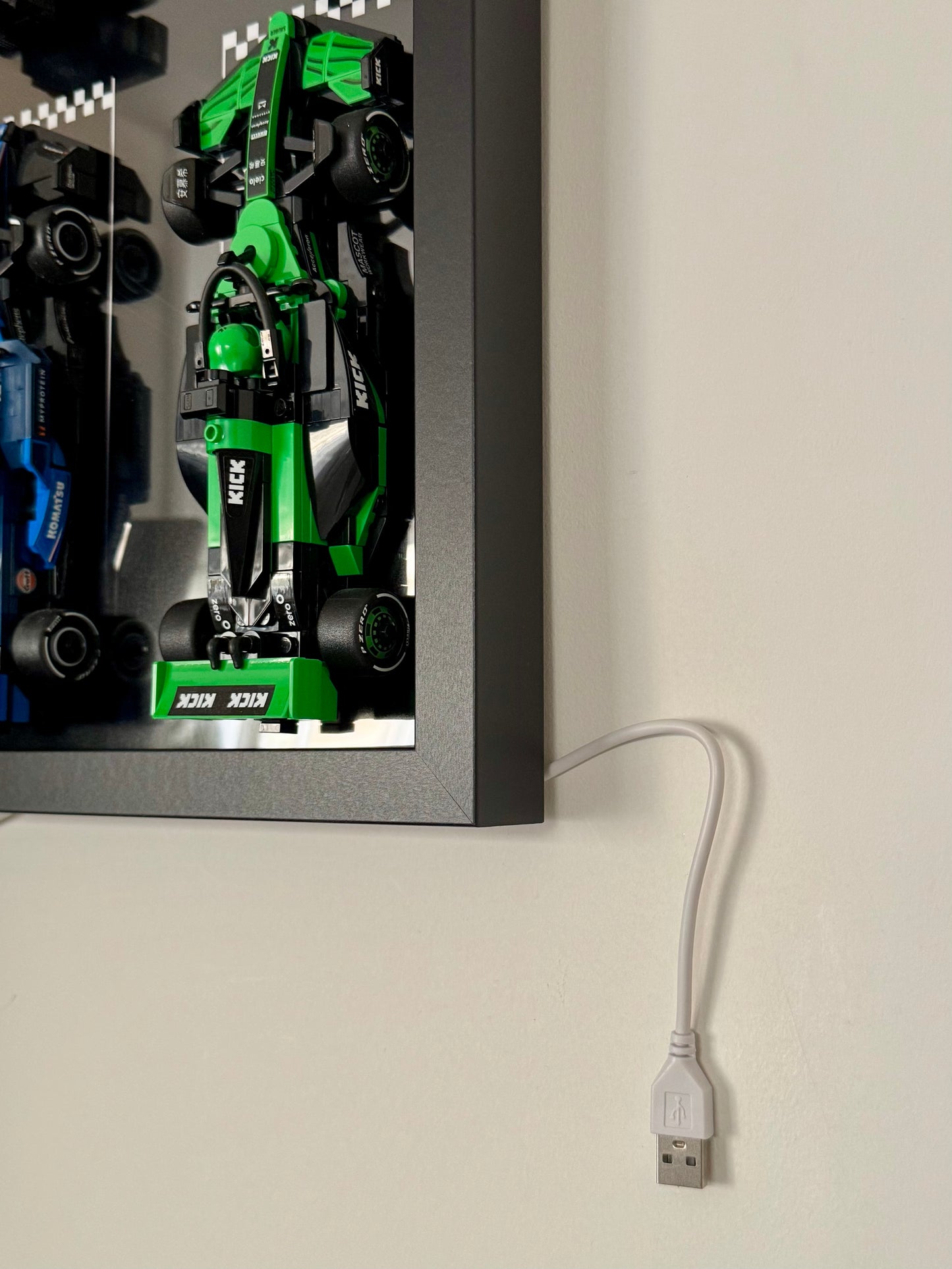 Cadre LED LEGO F1 Speed Champions