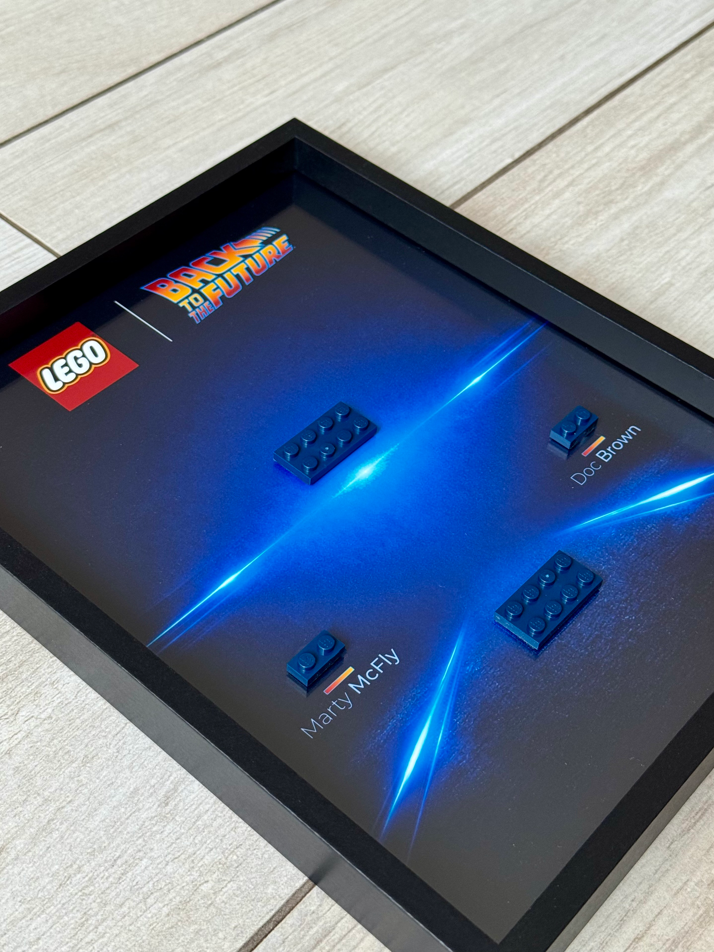 Cadre LEGO Deleorean Back to the Future